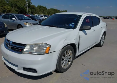 2012 Dodge Avenger Se из США, поврежденный, VIN 1C3CDZAB9CN110420
